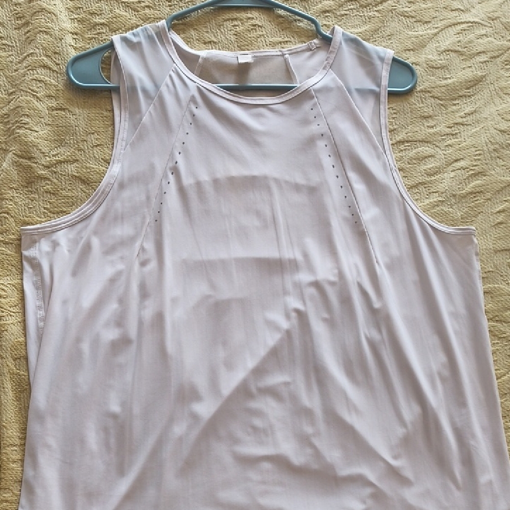 White Lululemon Sleeveless Tank Top 12